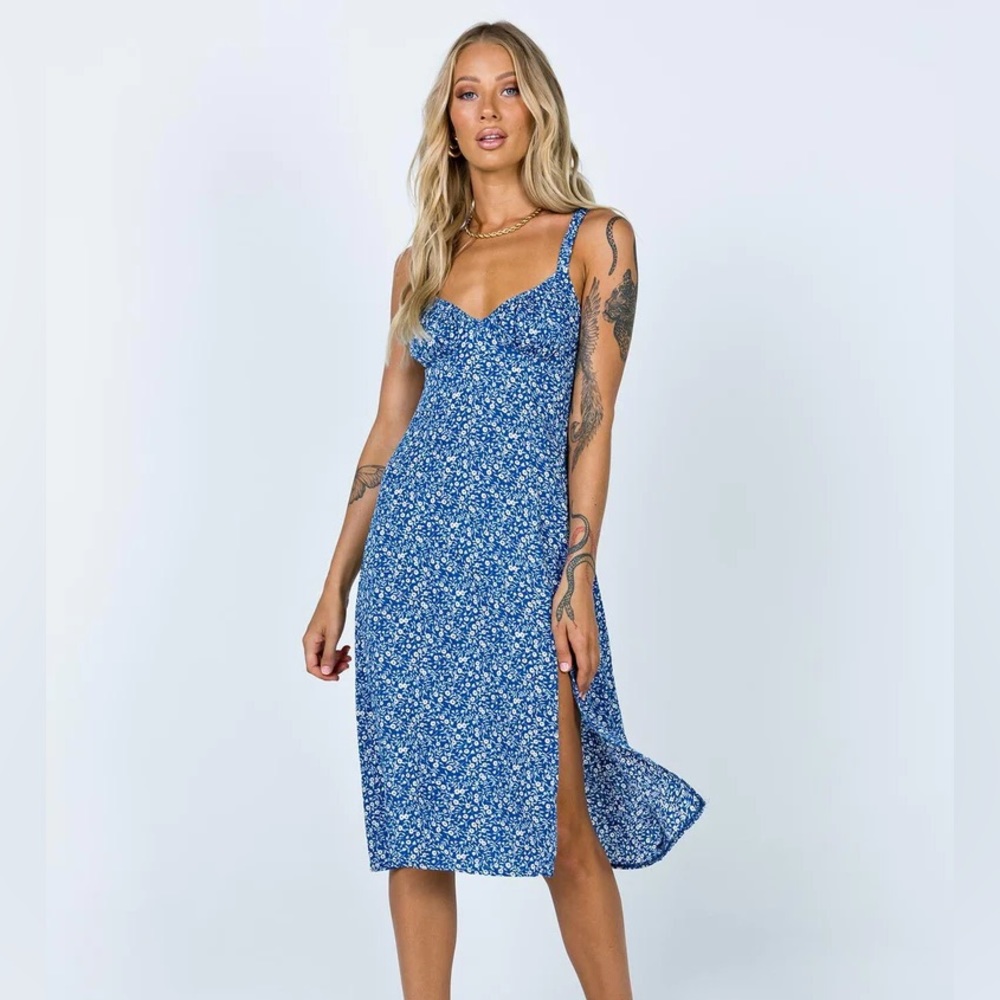Princess Polly Midi Backless Sundress